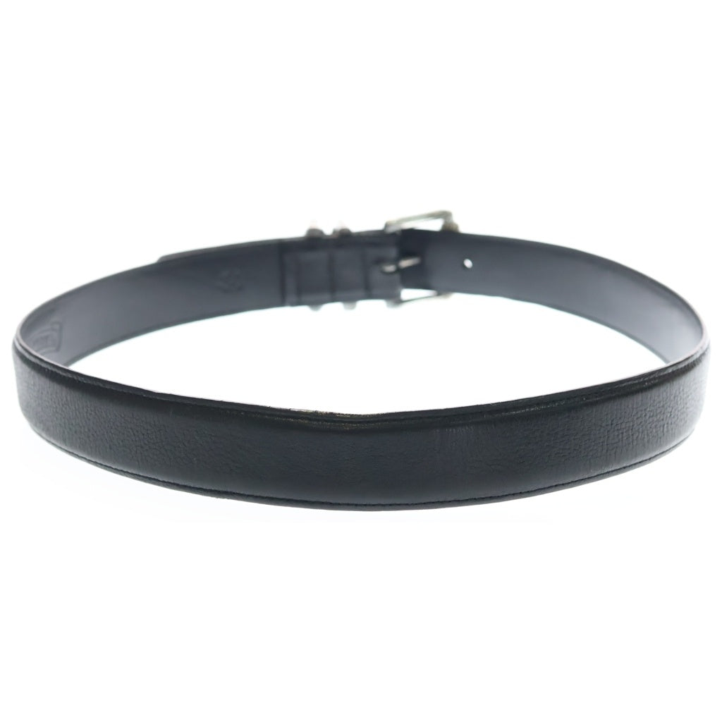 CHROME HEARTS(クロムハーツ) BLT ROLLER 3PC1.5inch 3PCローラーバックル レザーベルト シルバー BCA357