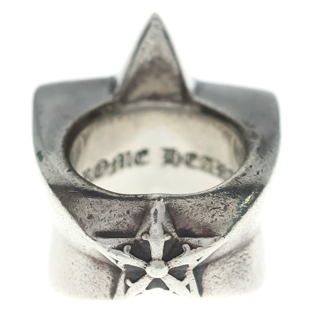 CHROME HEARTS(クロムハーツ) STR LRG RING ラージ スター リング シルバー