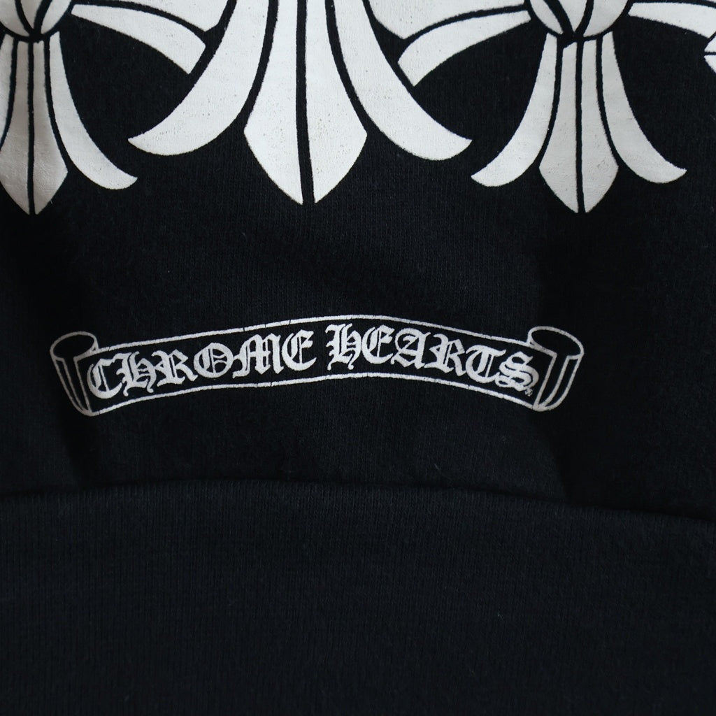 CHROME HEARTS(クロムハーツ) ×DRAKE 2021SS Certified Lover Boy Hoodie ×ドレイク サーティファイドラバーボーイフーディ プルオーバーパーカー ロゴプリント ブラック