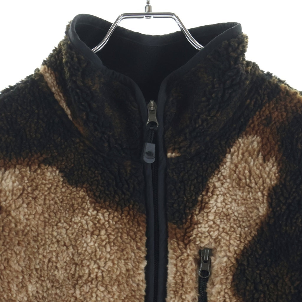 SUPREME(シュプリーム) 21AW ×The North Face Bleached Fleece Jacket ノースフェイス ブリーチド フリースジャケット ブラウン NA52100I