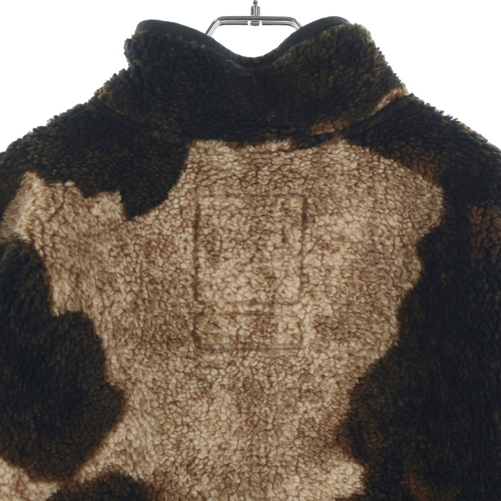SUPREME(シュプリーム) 21AW ×The North Face Bleached Fleece Jacket ノースフェイス ブリーチド フリースジャケット ブラウン NA52100I