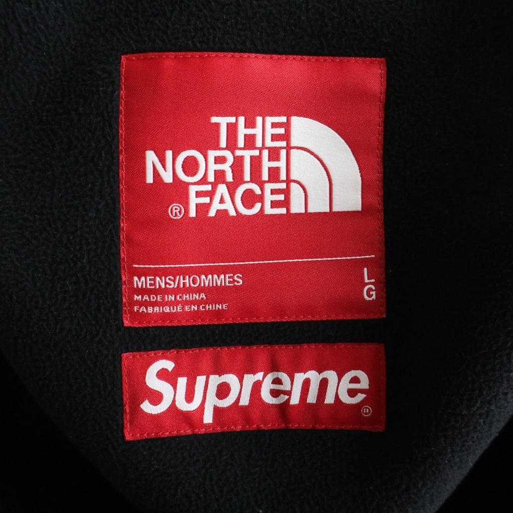 SUPREME(シュプリーム) 21AW ×The North Face Bleached Fleece Jacket ノースフェイス ブリーチド フリースジャケット ブラウン NA52100I