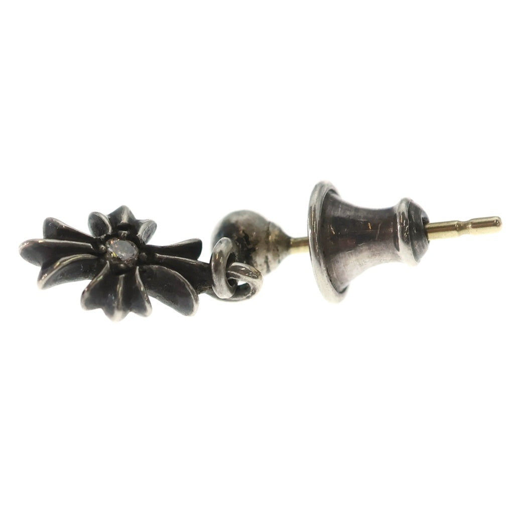 CHROME HEARTS(クロムハーツ) TNY E CH PLS DIA タイニーE アフター CHプラス ドロップピアス 1ダイヤ シルバー