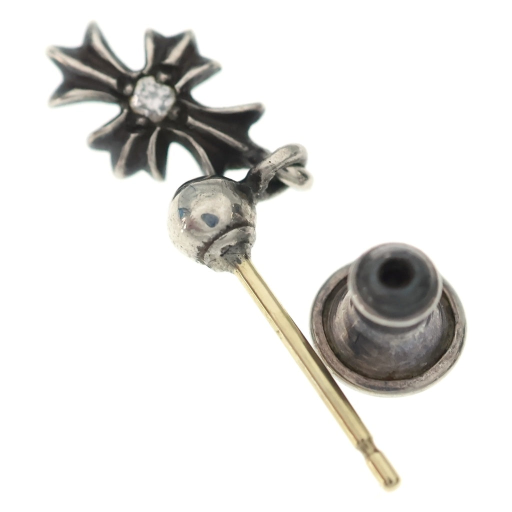 CHROME HEARTS(クロムハーツ) TNY E CH PLS DIA タイニーE アフター CHプラス ドロップピアス 1ダイヤ シルバー