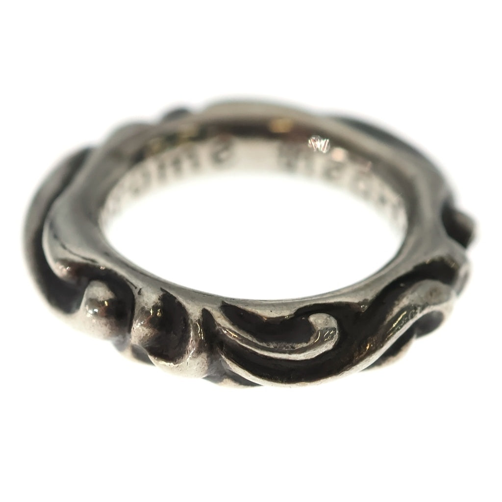 CHROME HEARTS(クロムハーツ) SCRL BAND スクロールバンド リング シルバー BCA351 レディース