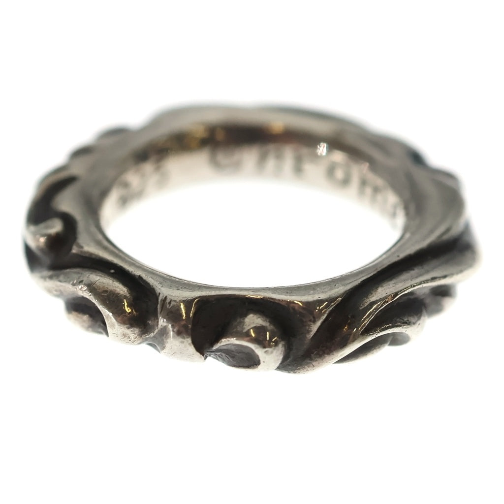 CHROME HEARTS(クロムハーツ) SCRL BAND スクロールバンド リング シルバー BCA351 レディース