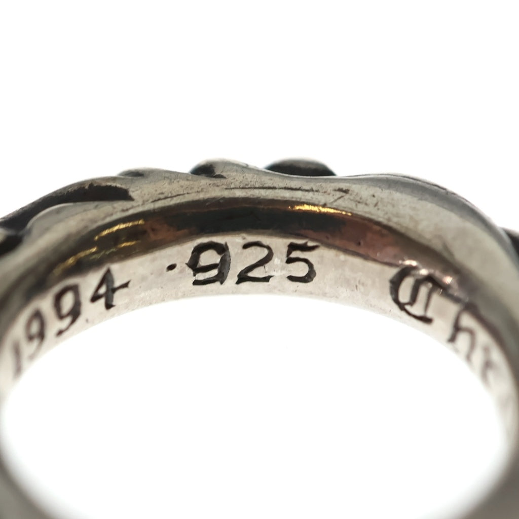 CHROME HEARTS(クロムハーツ) SCRL BAND スクロールバンド リング シルバー BCA351 レディース
