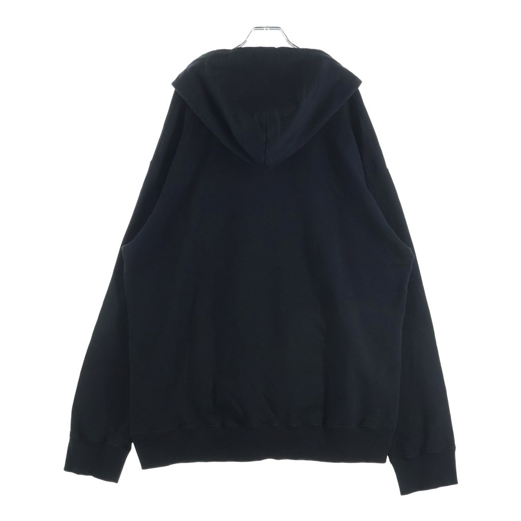 Maison Martin Margiela(メゾンマルタンマルジェラ) Numbered Print Pullover Hoodie ナンバリングプリントプルオーバーパーカー フーディー ブラック SH0GU0035