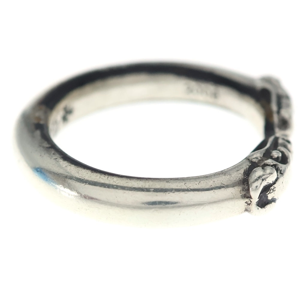 CHROME HEARTS(クロムハーツ) DOUBLE DOG RING ダブルドッグ リング シルバー