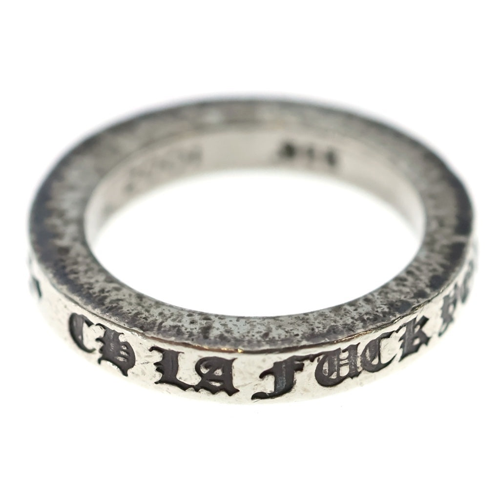 CHROME HEARTS(クロムハーツ) 3mm SPACER FUCKYOU LA限定 3mmスペーサーファックユー シルバーリング シルバー BCA395 レディース