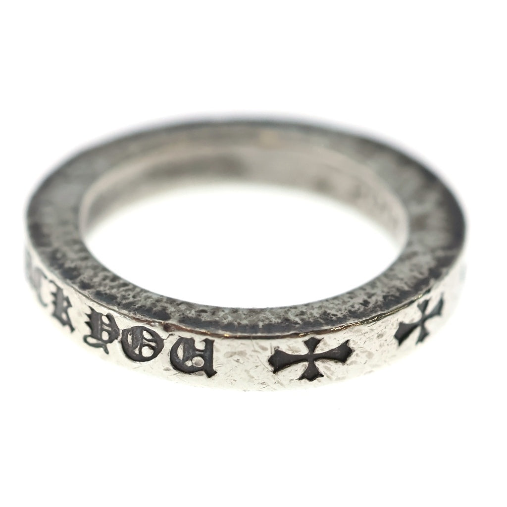 CHROME HEARTS(クロムハーツ) 3mm SPACER FUCKYOU LA限定 3mmスペーサーファックユー シルバーリング シルバー BCA395 レディース