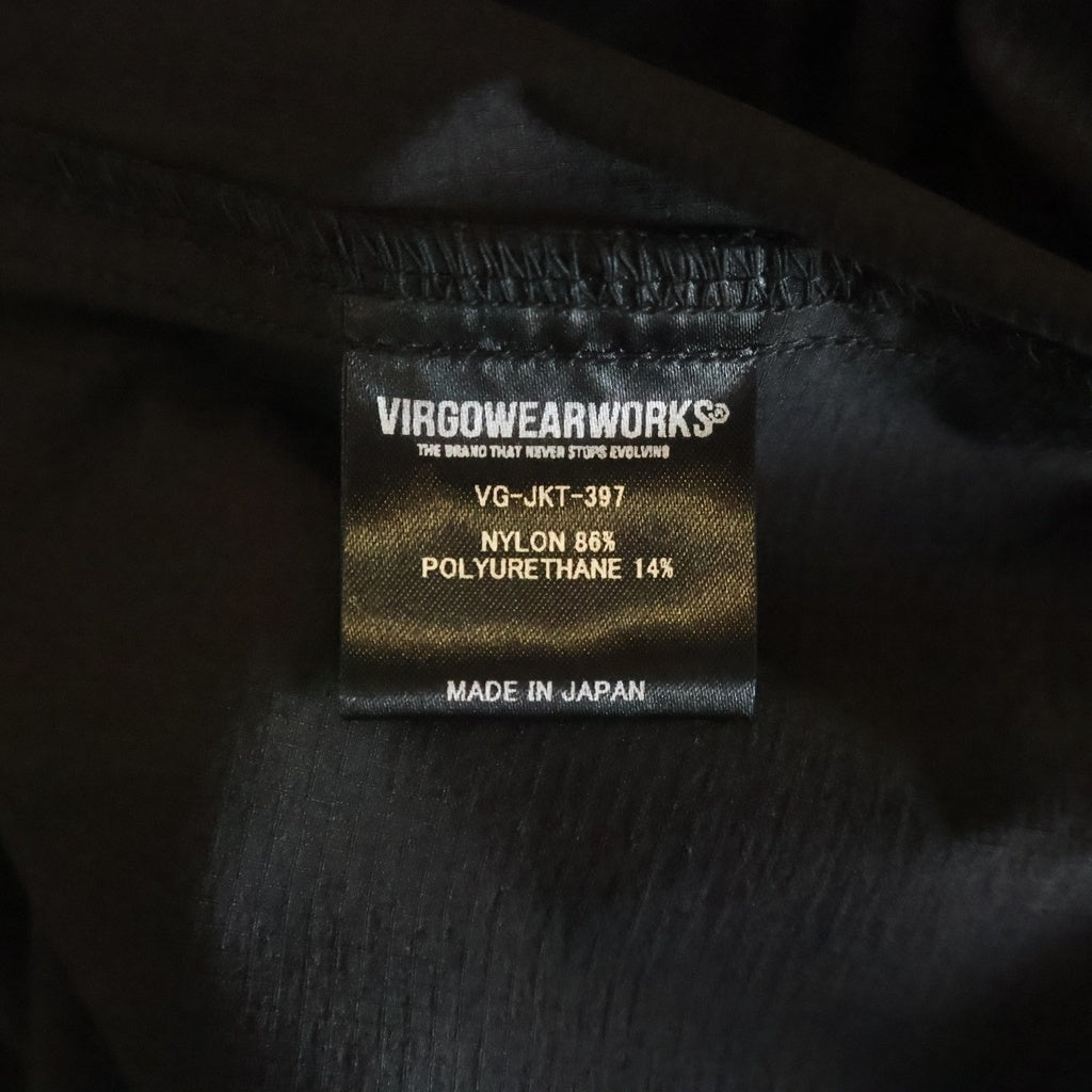 NO BRAND(ノーブランド) VIRGOwearworks MAJOR UTILITY SHIRT JACKET ヴァルゴウェアワークス メジャーユーティリティシャツジャケット ブラック VG-JKT-397