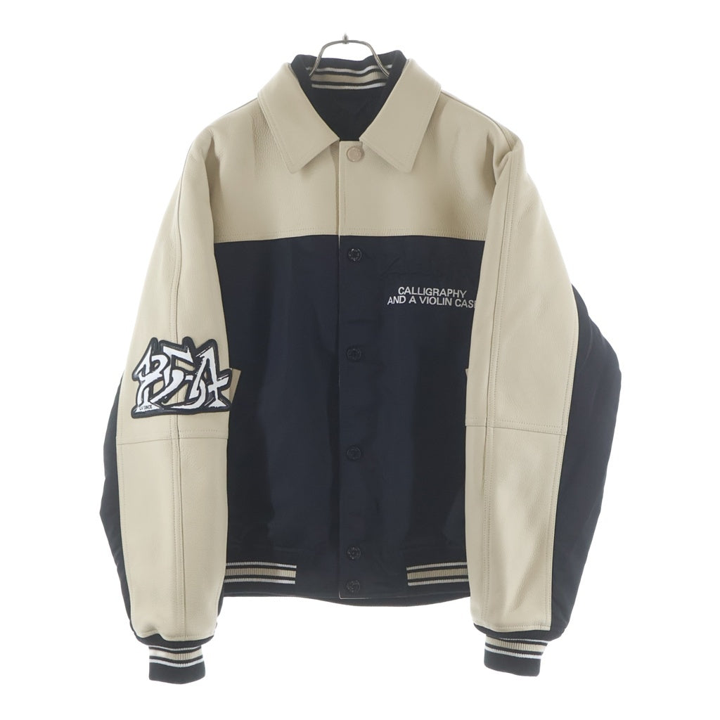 LOUIS VUITTON(ルイヴィトン) 24SS LEATHER NYLON VARSITY JACKET