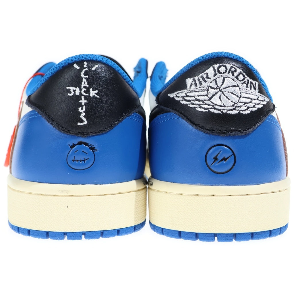 NIKE(ナイキ) ×TRAVIS SCOTT ×FRAGMENT DESIGN AIR JORDAN 1 LOW OG SP トラヴィススコット フラグメント エアジョーダン1 ローカットスニーカー US10/28cm DM7866-140