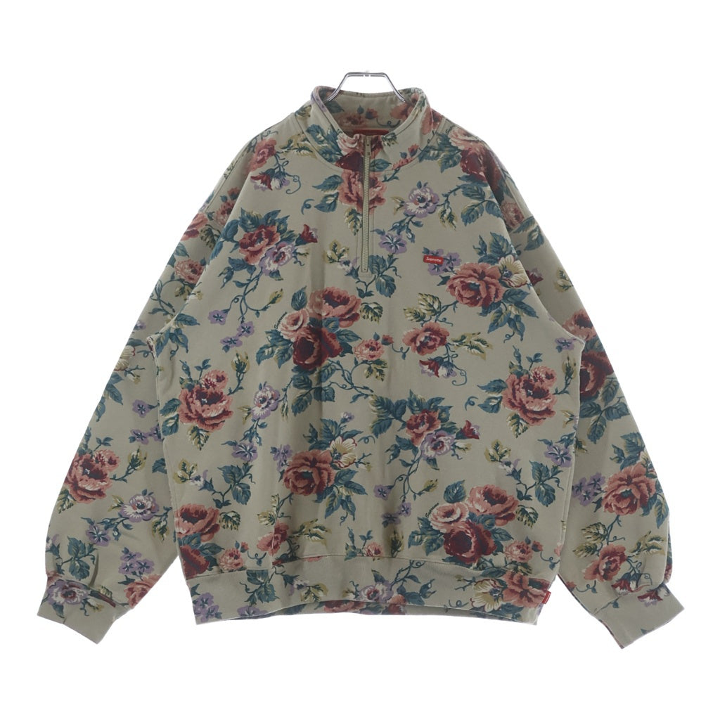 SUPREME(シュプリーム) 26SS Small Box Half Zip Pullover Floral 