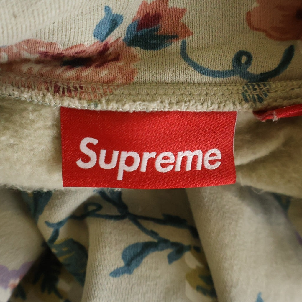 SUPREME(シュプリーム) 26SS Small Box Half Zip Pullover Floral スモールボックスハーフジッププ ルオーバー フローラル マルチ