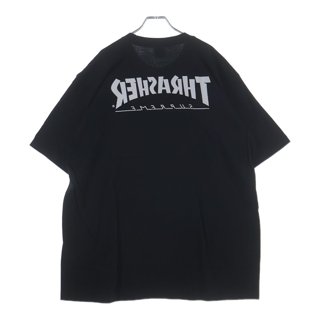 SUPREME(シュプリーム) 24AW Thrasher Harold Tee スラッシャーハロルド ティー 半袖Tシャツ カットソー ブラック