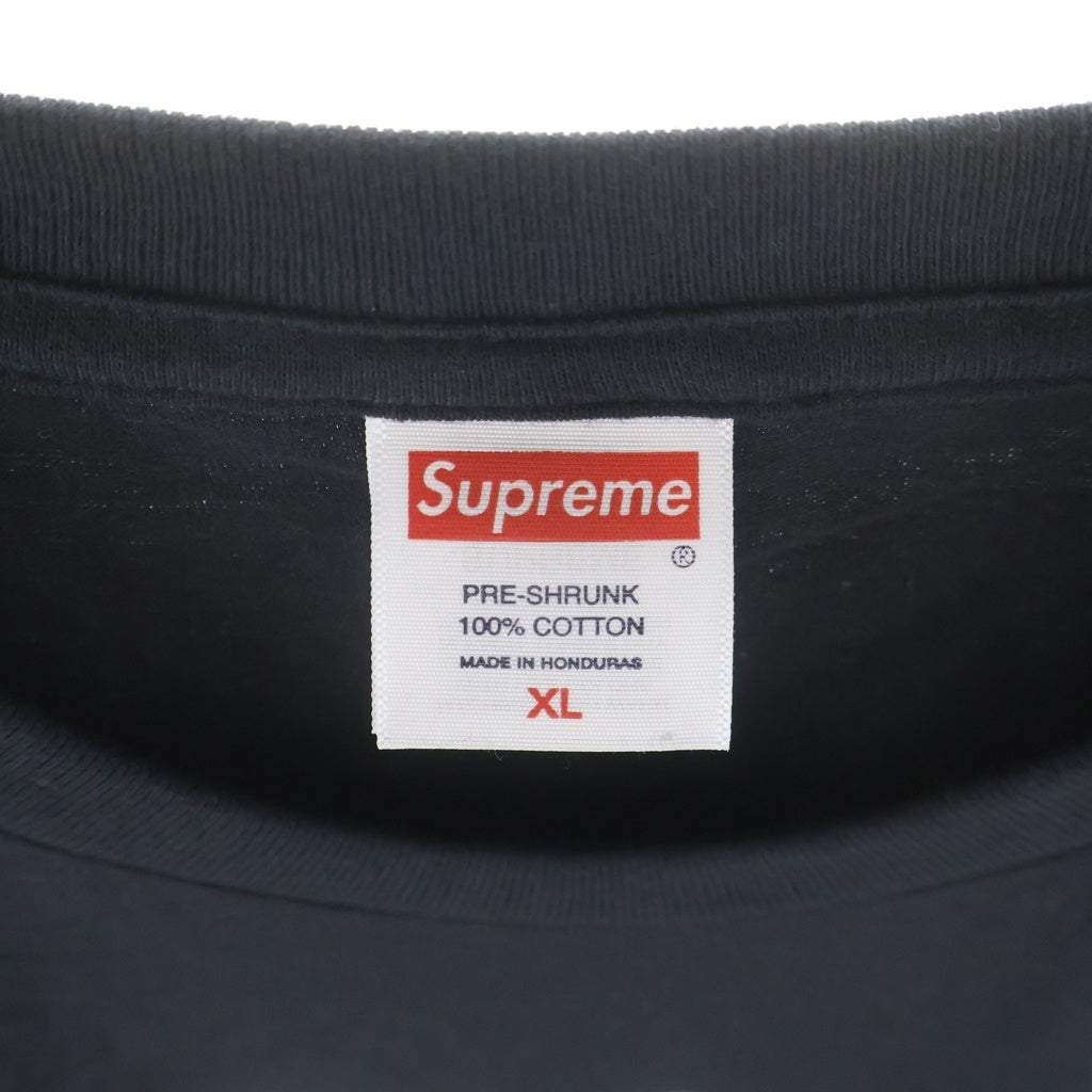 SUPREME(シュプリーム) 24AW Thrasher Harold Tee スラッシャーハロルド ティー 半袖Tシャツ カットソー ブラック