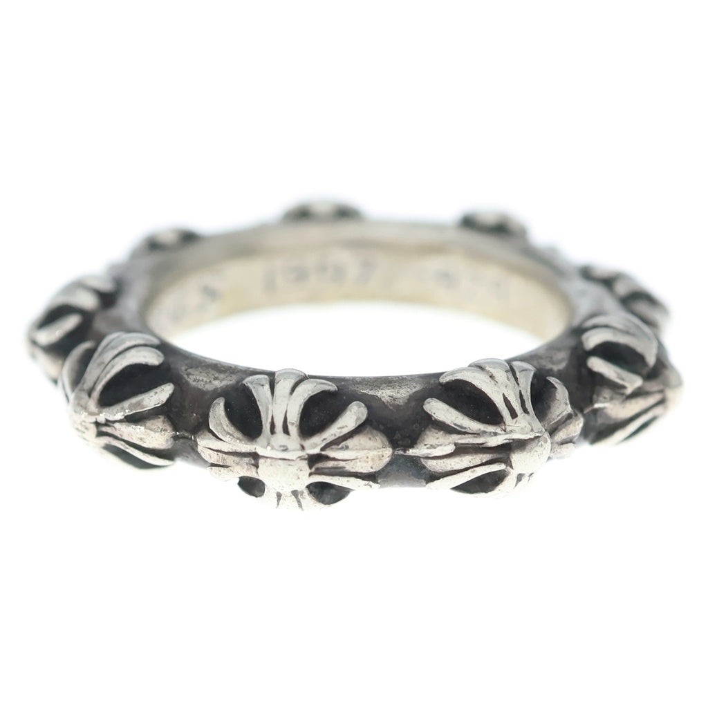 CHROME HEARTS(クロムハーツ) CROSS BAND クロスバンド リング シルバー BCA342