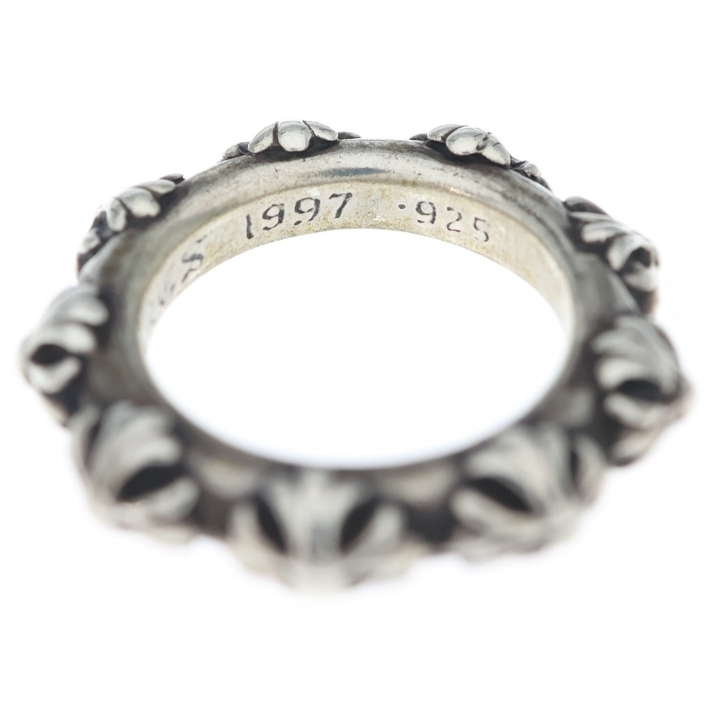 CHROME HEARTS(クロムハーツ) CROSS BAND クロスバンド リング シルバー BCA342