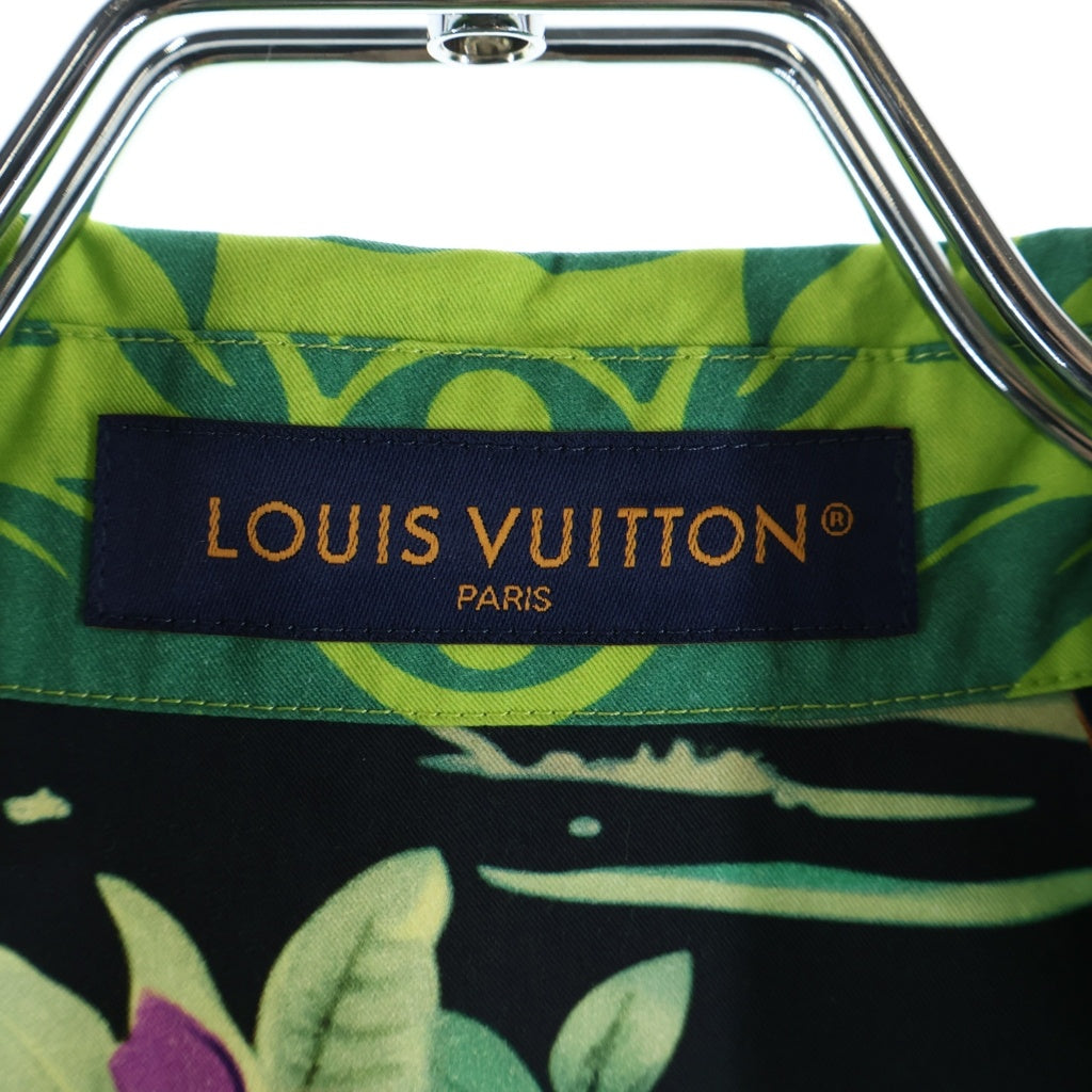 LOUIS VUITTON(ルイヴィトン) 24AW 総柄デザイン オープンカラー 長袖シャツ マルチ RM242MM KIS HRS21W