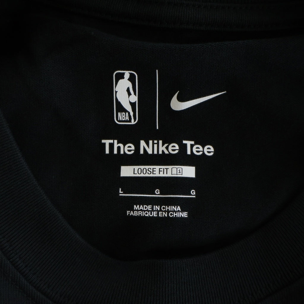 KITH(キス) ×NIKE New York Knicks ナイキ ニューヨークニックス プリント長袖Tシャツ カットソー ブラック DA1634-010