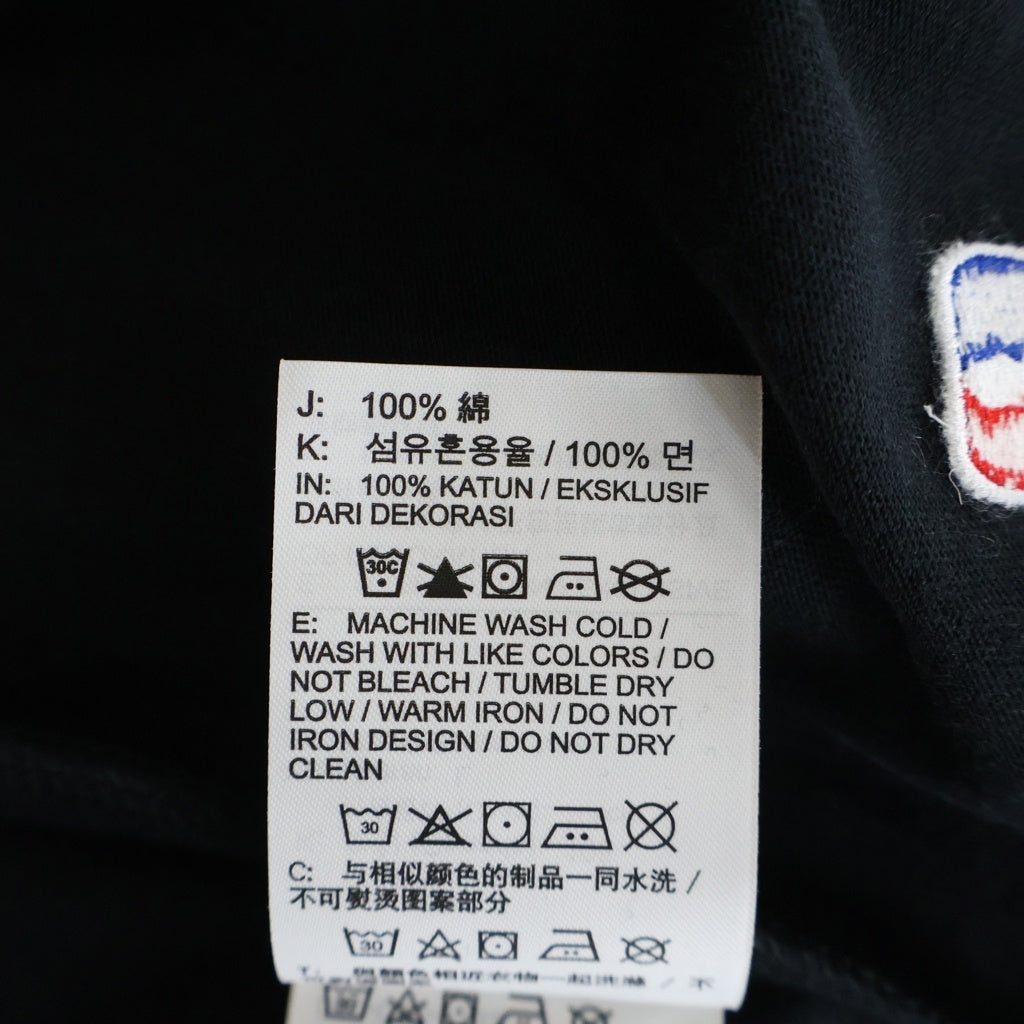 KITH(キス) ×NIKE New York Knicks ナイキ ニューヨークニックス プリント半袖Tシャツ カットソー ブラック DA1628-010