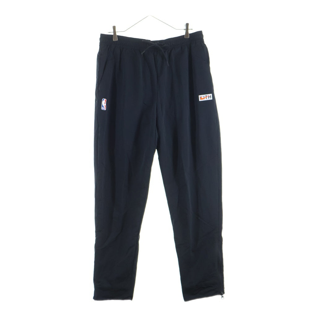KITH(キス) ×NBA Nylon Pants エヌビーエー ナイロンパンツ ブラック 21-030-060-0004-4-0
