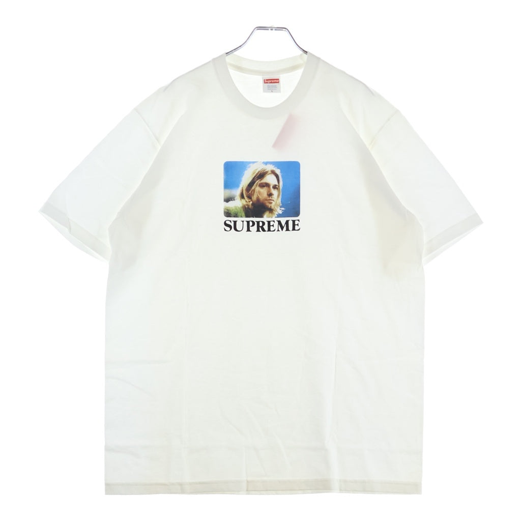 SUPREME(シュプリーム) 23SS Kurt Cobain Tee カートコバーン フォトプリント クルーネック 半袖Tシャツ カットソー ホワイト