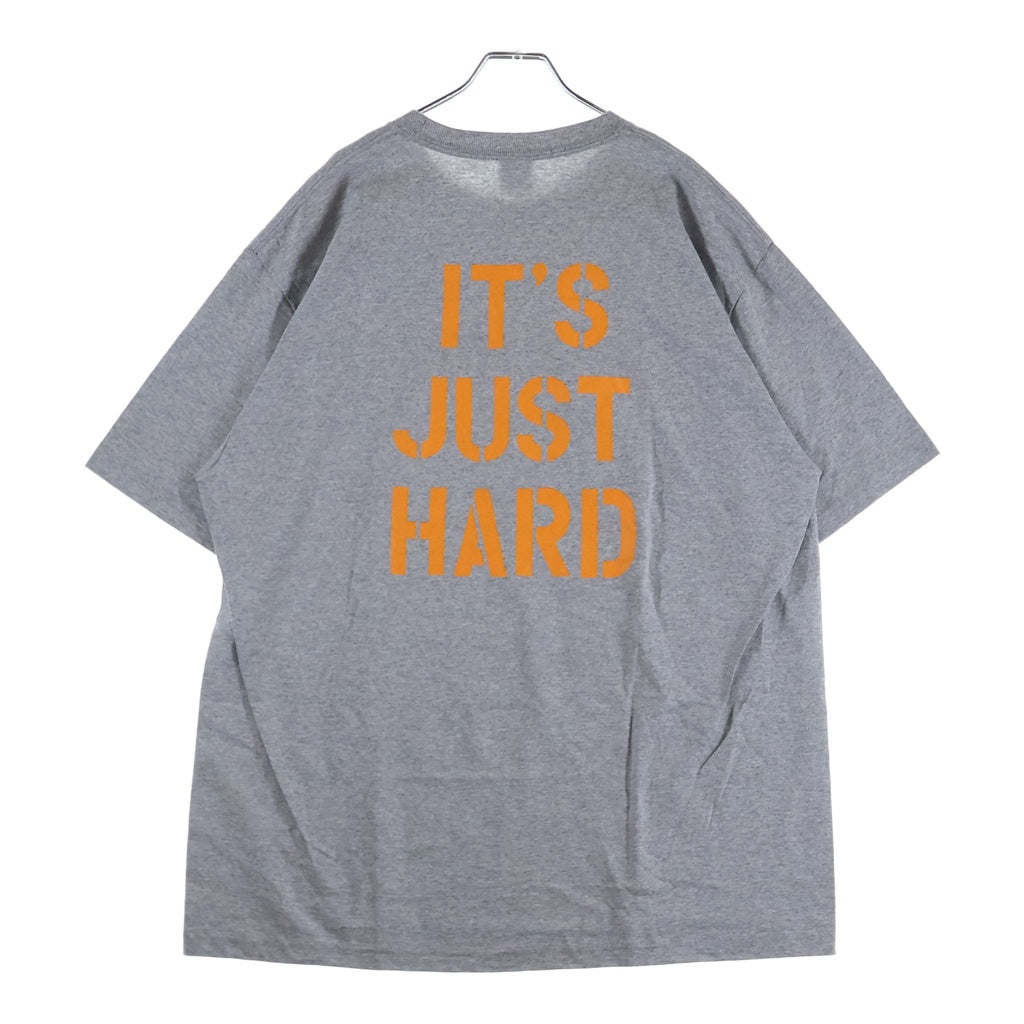 SUPREME(シュプリーム) 26SS Hard Tee ハード プリント半袖Tシャツ カットソー グレー