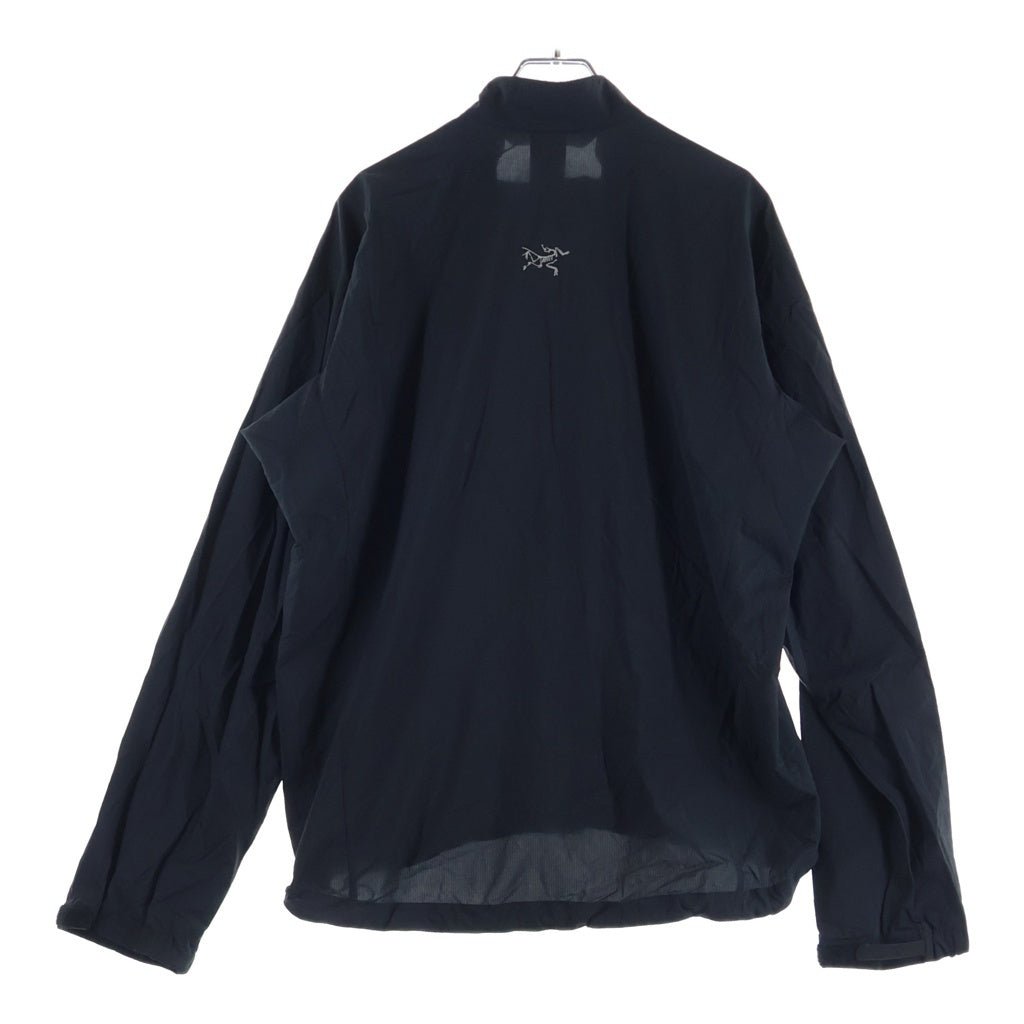 ARC'TERYX(アークテリクス) サンウエスト期 ロゴデザイン ジップアップ ナイロンセレリスジャケット ブラック 6725-55613-1011