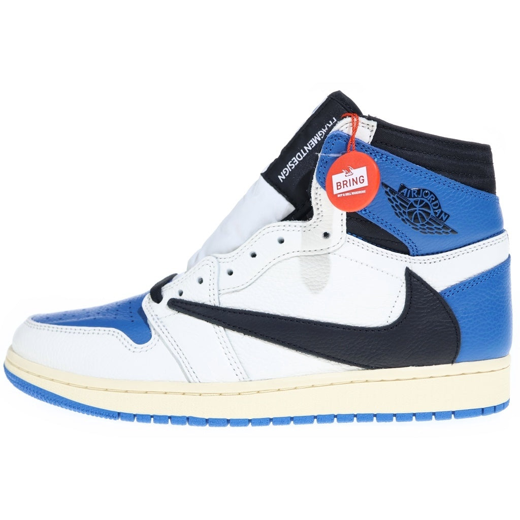 NIKE(ナイキ) ×TRAVIS SCOTT ×FRAGMENT AIR JORDAN1 RETRO HIGH OG SP トラヴィススコット フラグメント エアジョーダン1 ハイカットスニーカー US9.5/27.50cm DH3227-105