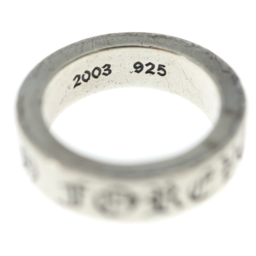 CHROME HEARTS(クロムハーツ) 6mm SPACER FOREVER 6mmスペーサーリング フォーエバーシルバーBCA337