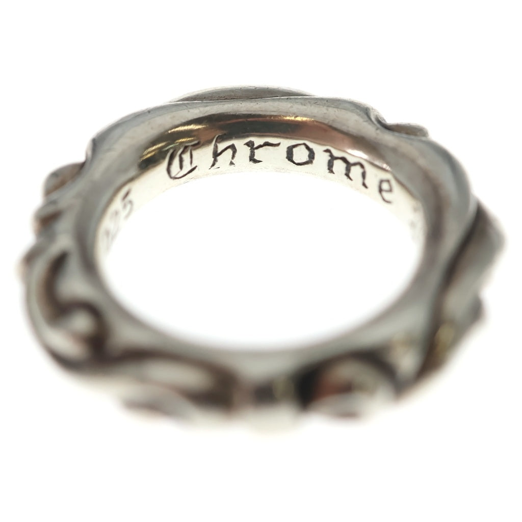 CHROME HEARTS(クロムハーツ) SCRL BAND スクロールバンド リング シルバー BCA351