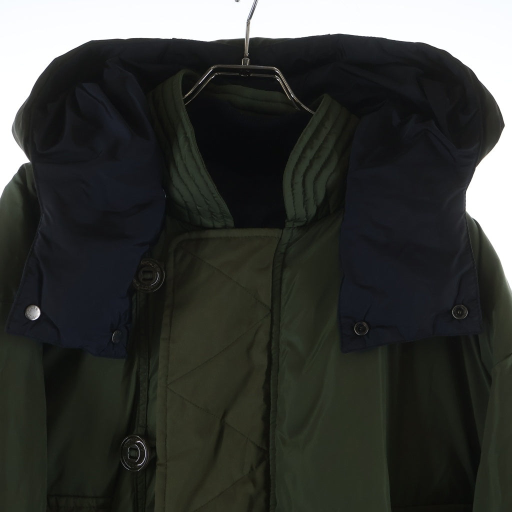 MONCLER(モンクレール) 18AW GABRIEL ガブリエル リバーシブル フーデッド ダウンコート カーキ C20914240185
