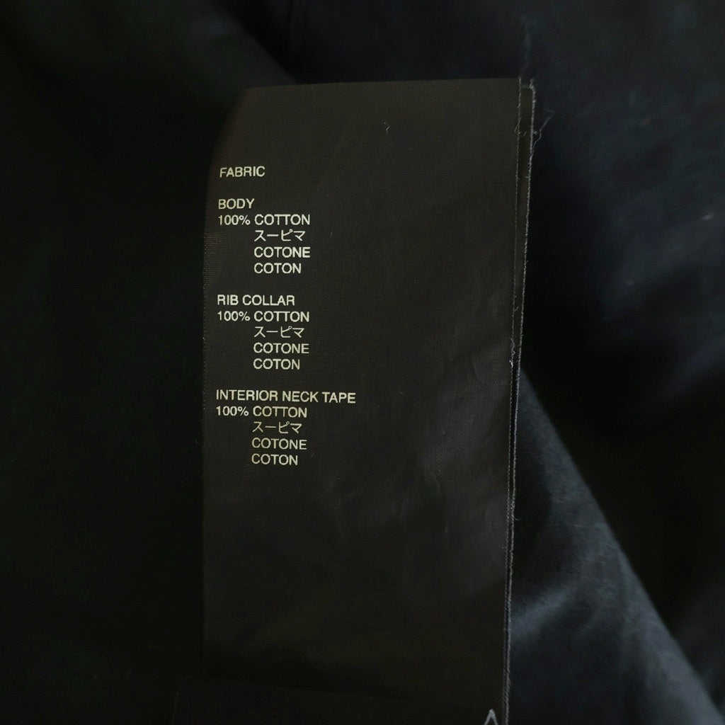 FEAR OF GOD(フィアオブゴッド) 胸プレートデザイン レギュラーカラー 半袖シャツ ブラック