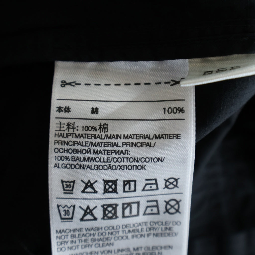 Y-3(ワイスリー) ロゴデザイン ドローストリング ジップアップ サルエルパンツ ブラック A2E001