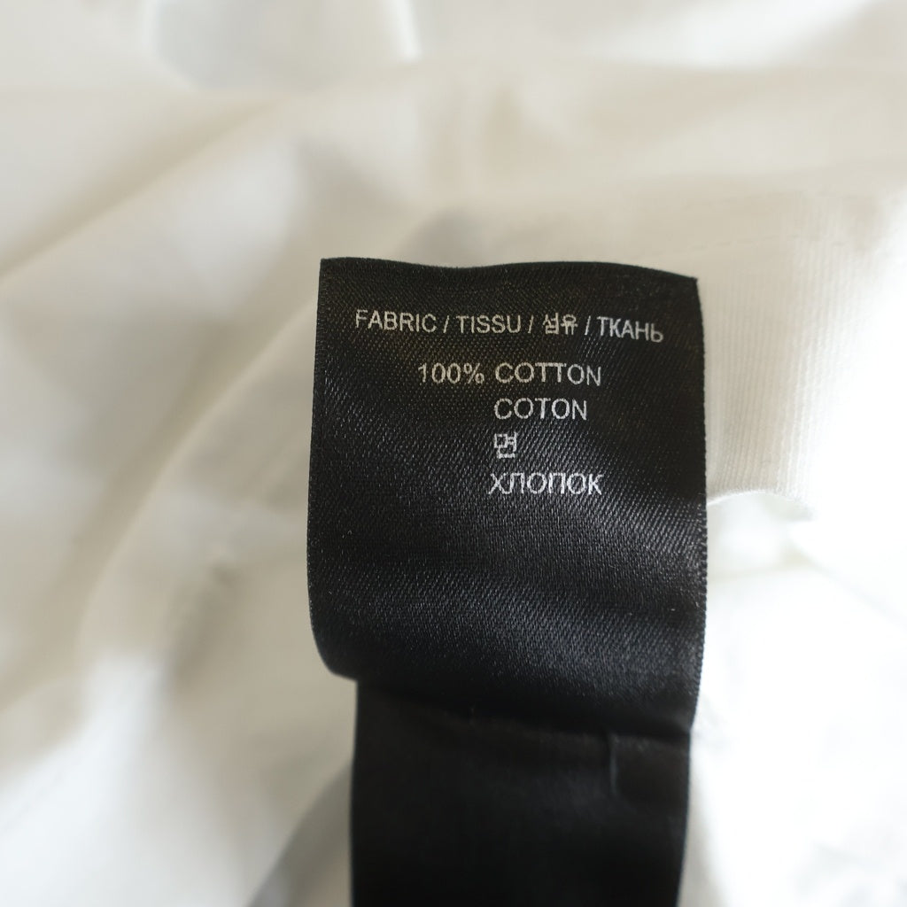 VETEMENTS(ヴェトモン) GERMANY LOGO OVERSIZED ジャーマンロゴデザイン クルーネック カットソー オーバーサイズ Tシャツ ホワイト UA52TR290G