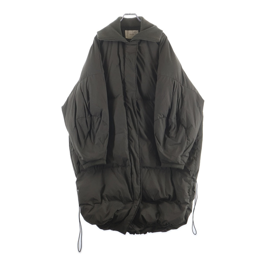 NO BRAND(ノーブランド) Hella ヘラ HIGHNECK DOWN CO ハイネック ダウンコート カーキ H233-14 レディース