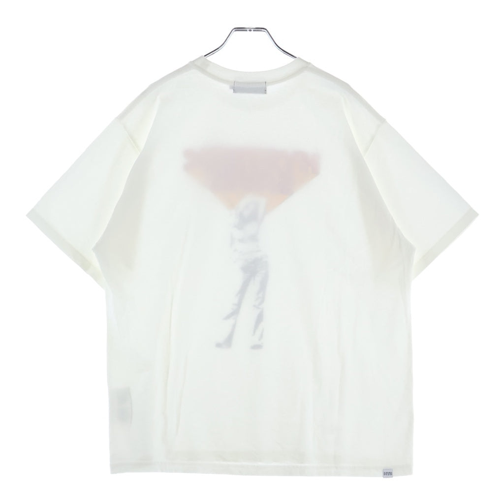 HYSTERIC GLAMOUR(ヒステリックグラマー) HYSTERIC SAVES フロントプリント 半袖Tシャツ カットソー ホワイト 02251CT24