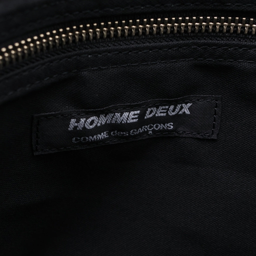 COMME des GARCONS(コムデギャルソン) フェイクレザー トートバッグ ブラック DO-K 202