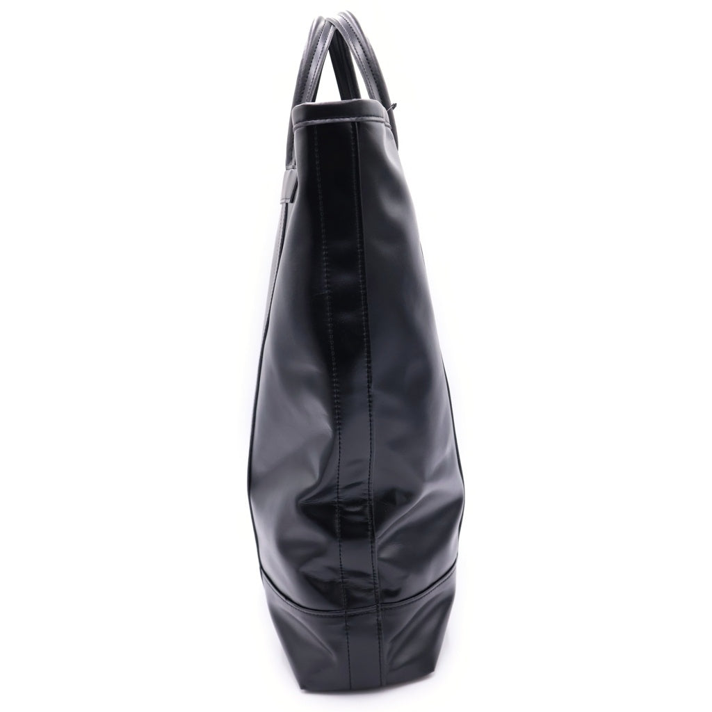 COMME des GARCONS(コムデギャルソン) フェイクレザー トートバッグ ブラック DO-K 201