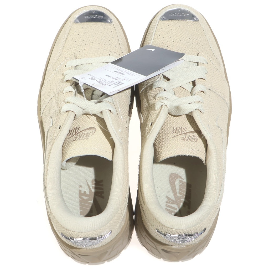 NIKE(ナイキ) WMNS AIR JORDAN 1 BROOKLYN LOW ウィメンズ エアジョーダン1 ブルックリン ローカットスニーカー ベージュ レディース US7/24cm HF3184-200
