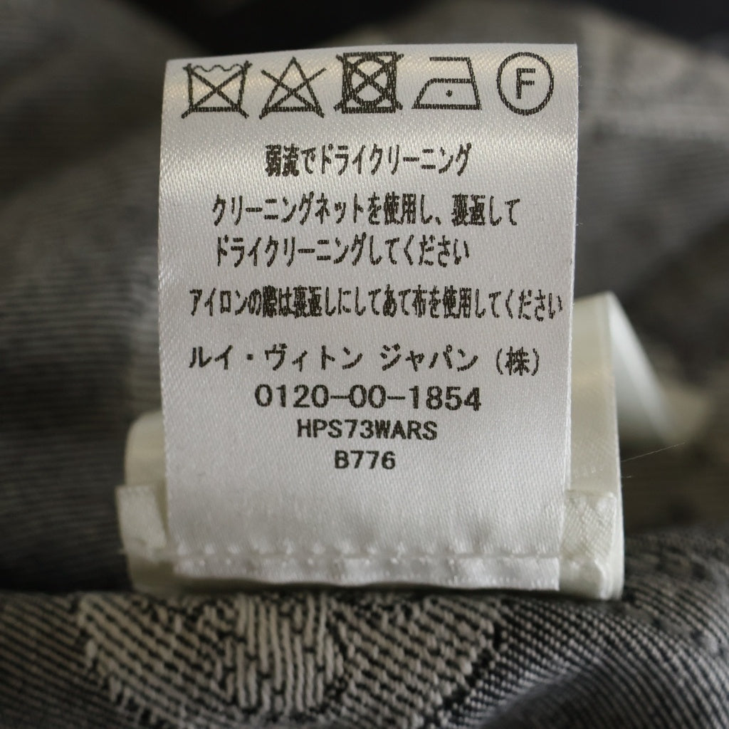 LOUIS VUITTON(ルイヴィトン) 23AW モノグラム 半袖デニムシャツ ブラック RM232 ARS HPS73W