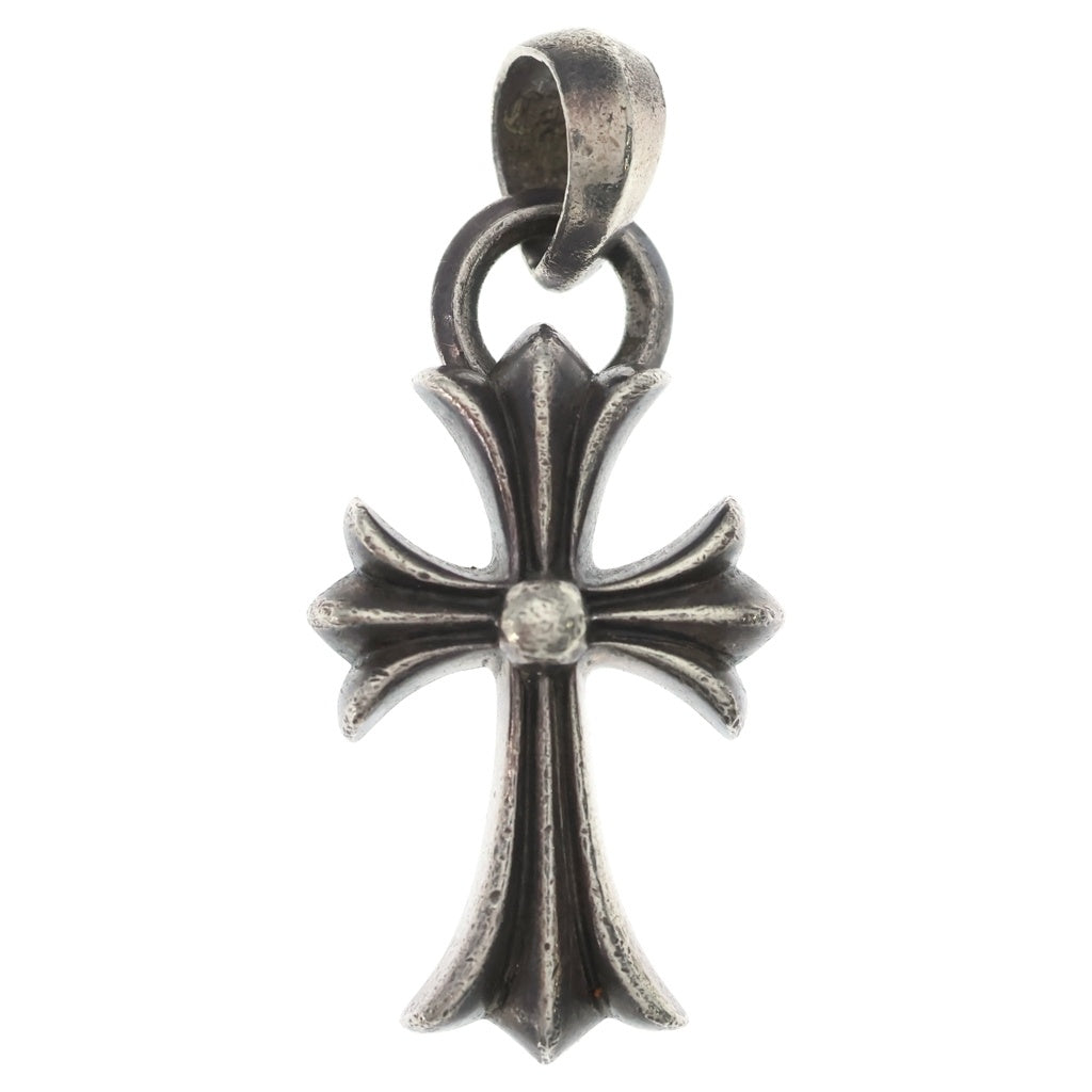 CHROME HEARTS(クロムハーツ) CH CRS SML W/BALE Wベイル スモールCHクロス ペンダントトップ シルバー BCA218