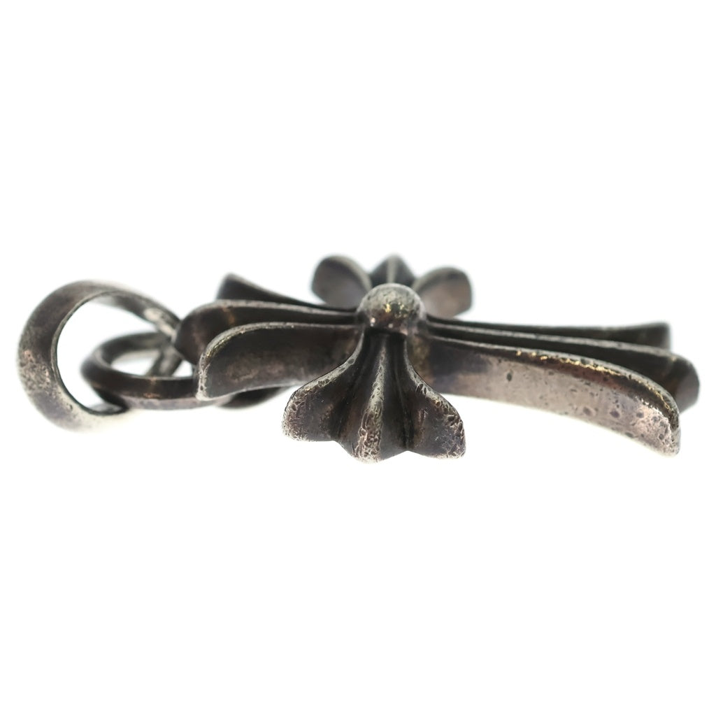 CHROME HEARTS(クロムハーツ) CH CRS SML W/BALE Wベイル スモールCHクロス ペンダントトップ シルバー BCA218