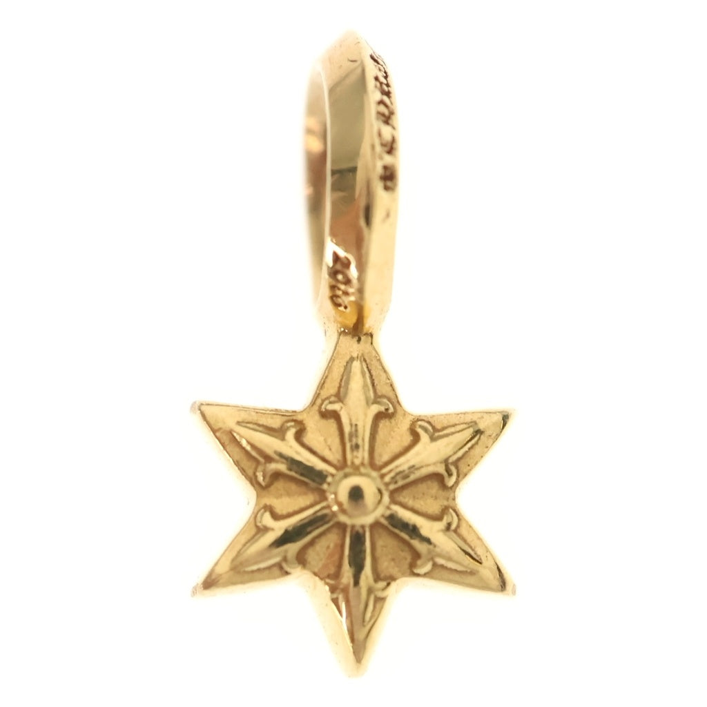 CHROME HEARTS(クロムハーツ) 22K STACK STAR V2 スタースタックチャーム ペンダントトップ ゴールド BCA405