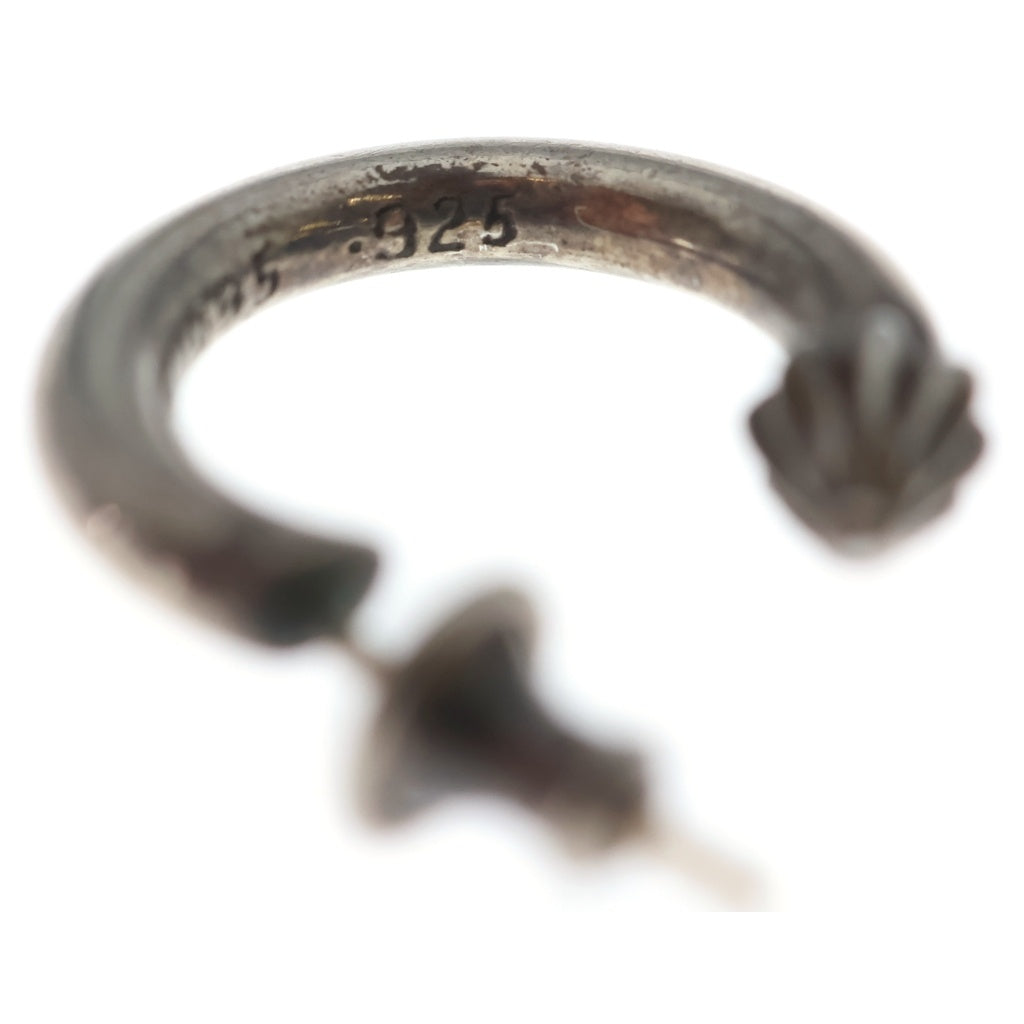 CHROME HEARTS(クロムハーツ) HOOP PLAIN プレーン フープピアス シルバー BCA101