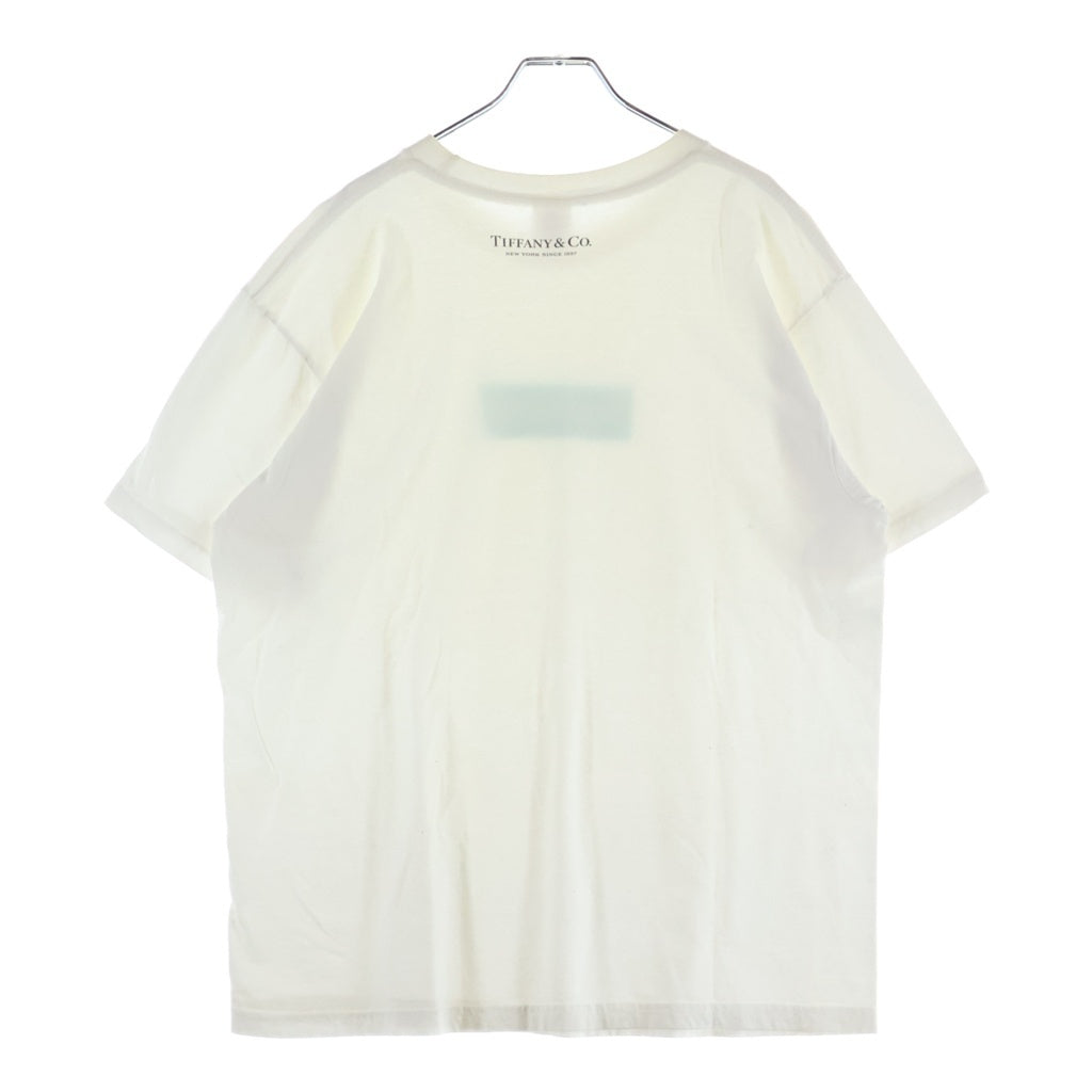 SUPREME(シュプリーム) 21AW ×Tiffany&Co Box Logo Tee ティファニー ボックスロゴ 半袖Tシャツ ホワイト