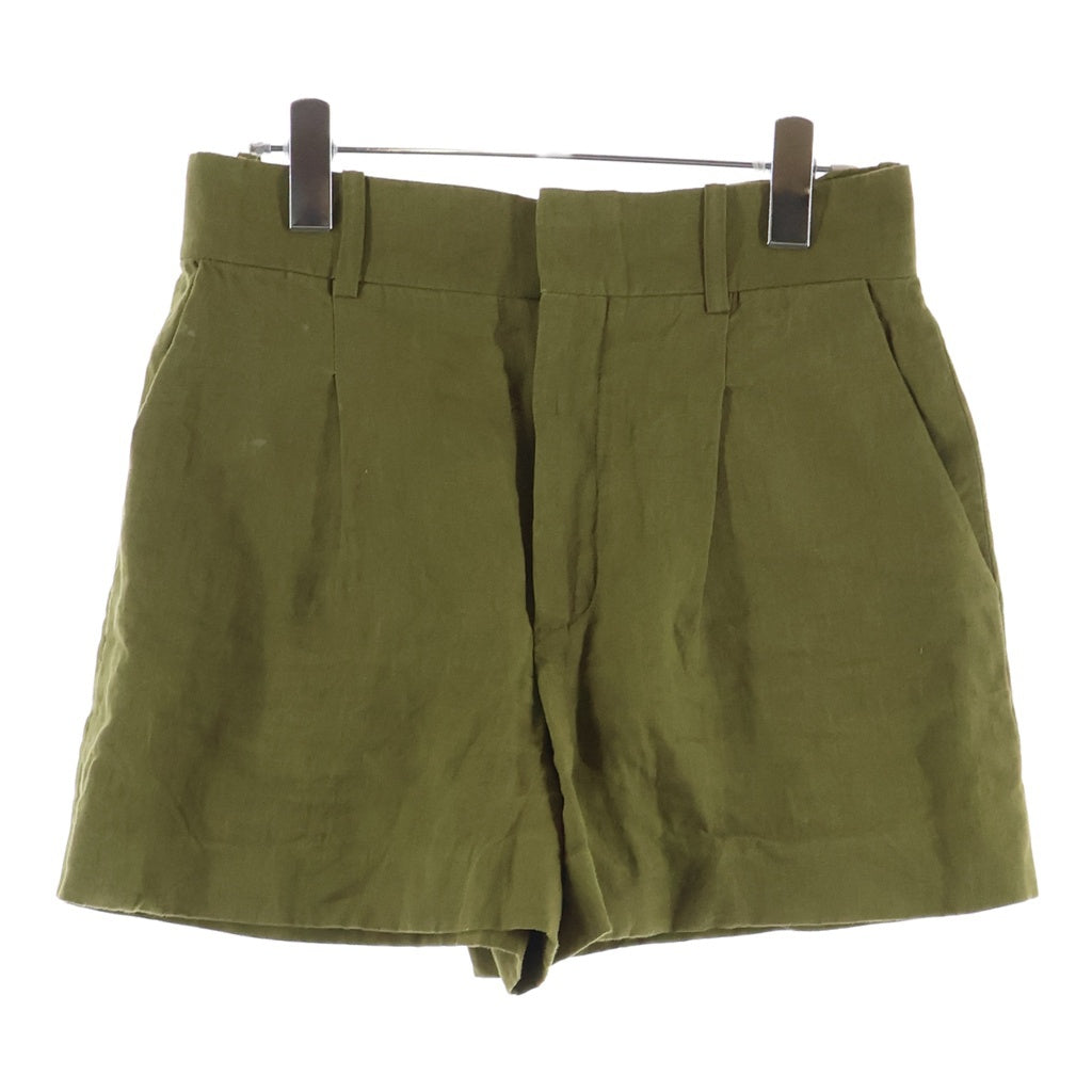 Chloe(クロエ) コットンショートパンツ ボトムス レディース カーキ 14ESH15-14E043